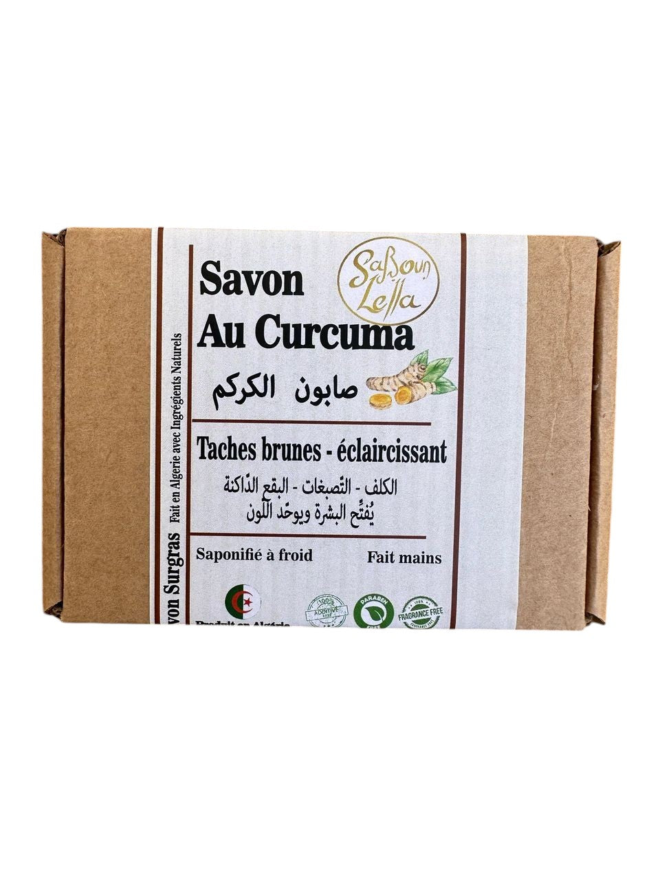 SAVON AU CURCUMA ANTI TACHES BRUNES
