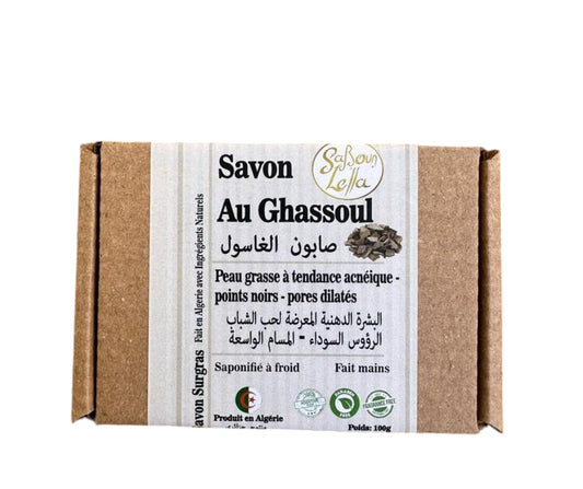 Savon au Ghassoul saponifié à froid